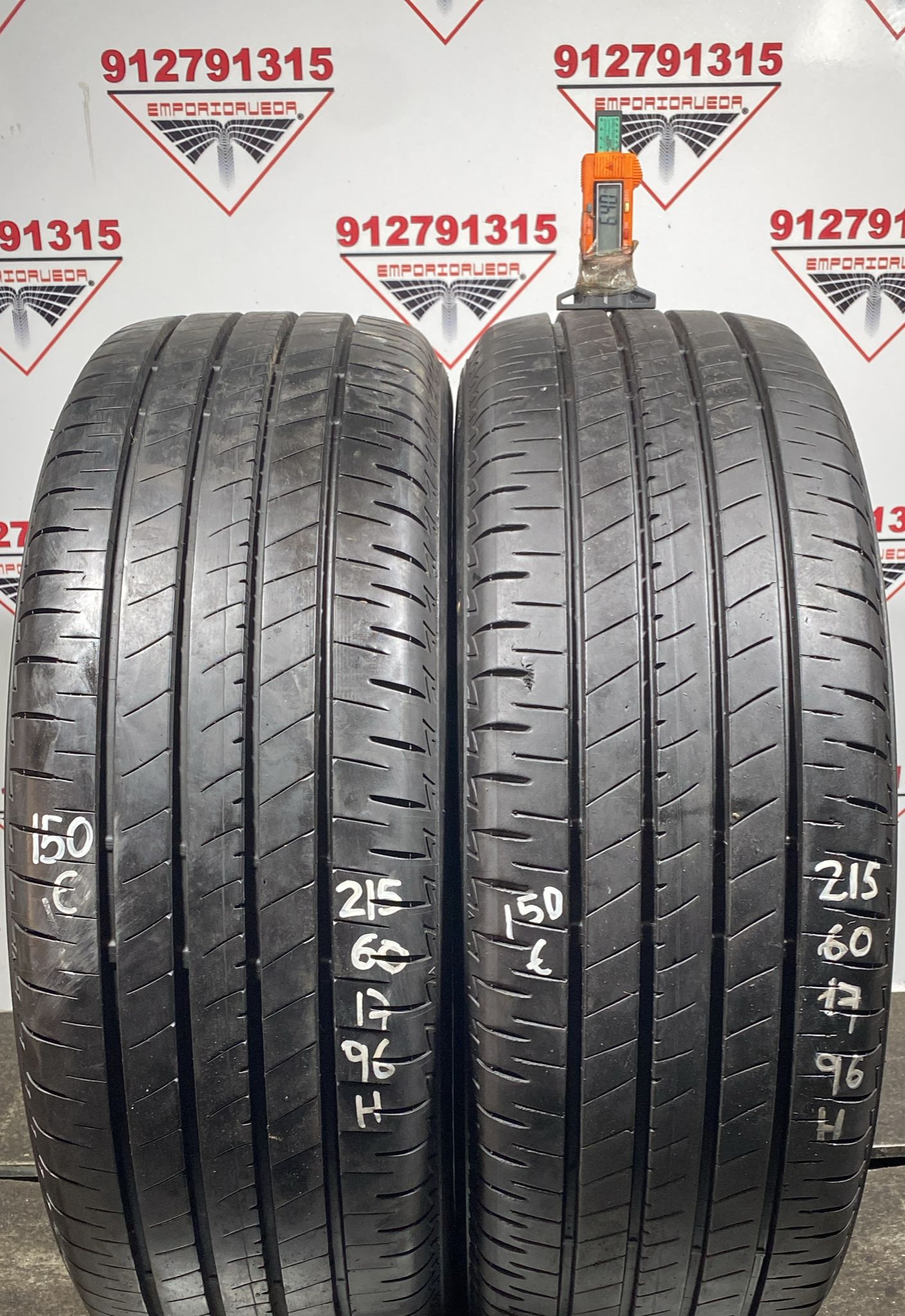 BRIDGESTONE TURANZA USADO  215/60 R17 96 H